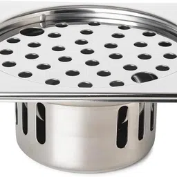 Floor Stainless Steel Pop-Up Strainer-image-1