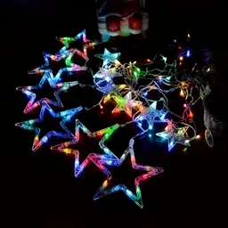 zestrum 125 LEDs 3 m Multicolor Flickering Star Rice Lights image 4