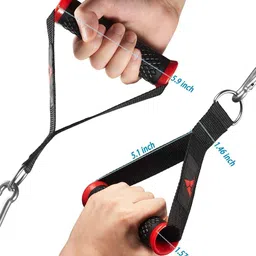 squarefit Pro Cable Handles Compatible with Cable Machines and Bowflex, Hand Grips Hand Grip/Fitness Grip image 4