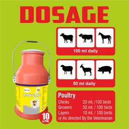 super pure LACTOVIT Cal AD3 Milkcan – Calcium & Vitamin AD3 Tonic for Cows, Goats & Sheep Pet Health Supplements image 4