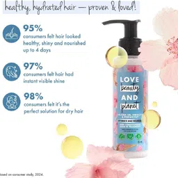 love beauty and planet Jojoba oil , Hibiscus & Pentavitin Deep conditioning leave in treatment,85ml image 5