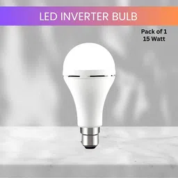 15W Rechargeable Emergency Inverter LED Bulb, Upto 4 Hours Battery For HomeX154 4 hrs Bulb Emergency Light-image-66