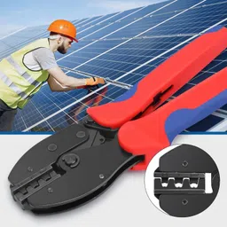 arudip Solar PV Cable Crimping Tool for Solar Connectors, AWG14-10 (2.5/4/6mm²) Manual Crimper image 5
