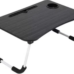 saksham tech Multi-Purpose Laptop and bedtime usable table Wood Portable Laptop Table image 2