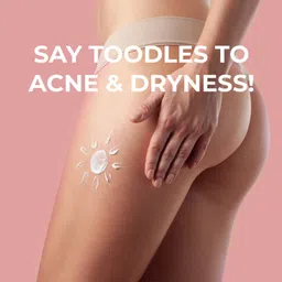 sanfe Body Acne Clearing Lotion For Acne & Ingrowns| For Exfoliation & 24 Hr Moisture Intimate Cream image 5