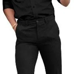 jiggster store Men Regular Fit Solid Formal Shirt image 3