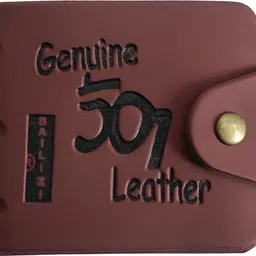 heneda Men Casual Brown Artificial Leather Wallet-picture-24