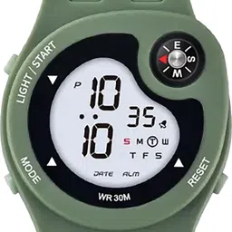 time up Compass Design Unique Shape Alarm & Waterproof Fashion Kids (5-15 Years) Digital Watch - For Boys & Girls DTT23-X-picture-21