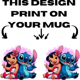 makekart Vibrant Pink & Purple Stitch Premium Ceramic Cup Ceramic Coffee Mug image 2