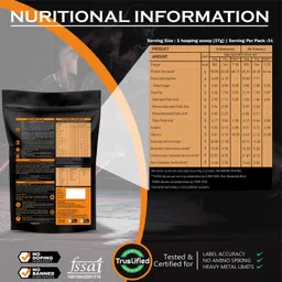 nakpro PERFORM Whey Protein Supplement Powder - Coffee (2 kg - 60 Servings) Whey Protein image 3