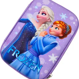 johnnie boy Frozen EVA Pencil Pouch – Cute & Durable Stationery Ca se for Girls with Zipper Closure Art EVA Pencil Box-picture-23
