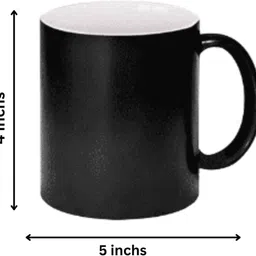 giventa photo printed magic coffee mug (360 ml, Pack of 1) Ceramic Coffee Mug image 3