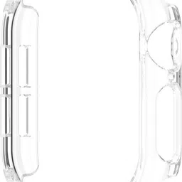 KAZUKI Screen Guard for Apple Watch Series 11 / 10 46mm Half Pack PC Hollow Watch Case(Transparent) image 2