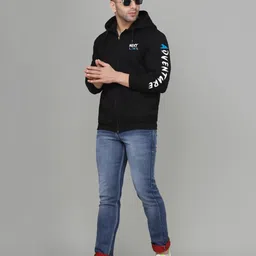 slowloris Men Printed Fleece Jacket image 5