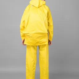 dollar Solid Men Raincoat image 2
