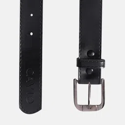 CAVIO Boys Wrinkle Free Chambray Trousers With Belt image 3