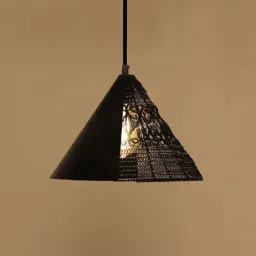 blitz home Warind Handcrafted Upward Cone Hanging Light-picture-29