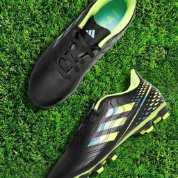ADIDAS Unisex Black & Neon Green Printed Copa Sense.4 FxG Football Shoes-picture-14
