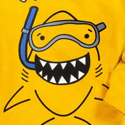 KUCHIPOO Boys Multicoloured Biker 5 Printed Applique T-shirt image 2