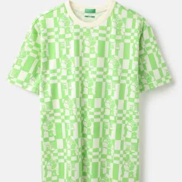 United Colors of Benetton Girls Typography Printed Pure Cotton T-shirt-picture-31