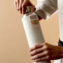 GLASAFE Beige & Gold Toned Glass Single Wall Vacuum Water Bottle 750 ml-picture-16