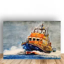 British Terminal Blue & Orange 1 Piece Paper Other Wall Paintings-picture-39