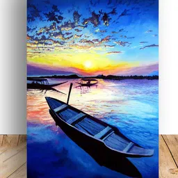British Terminal Blue & Yellow 1 Piece Paper Other Wall Paintings-image-68