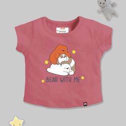 YK X Minute Mirth Infant Girls We Bare Bears Printed T-shirt-picture-37