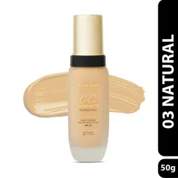 Seven Seas CC Cream Matte Oil Control Super Coverage Foundation SPF-25 - Natural 03-picture-16