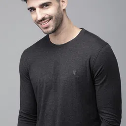 van heusen innerwear Van Heusen Athleisure Men Solid Pure Cotton Antibacterial Smart Tech T-Shirt-picture-32