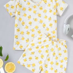 FUNKRAFTS Kids Conversational Printed Pure Cotton Night Suit-picture-15