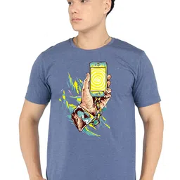 BRAWNY BATTLER Men Graphic Printed Round Neck Cotton T-shirt-picture-32