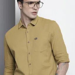 The Indian Garage Co Slim Fit Opaque Casual Shirt-picture-36