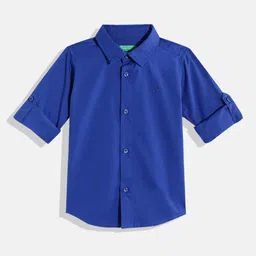 United Colors of Benetton Kids Boys Pure Cotton Casual Shirt-picture-10