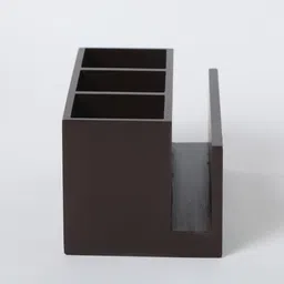 clasicraft Brown Red Rose Print MDF Cutlery Stand image 5