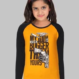 Fleximaa Unisex Kids Multicoloured Pack Of 4 Printed T-shirts image 3