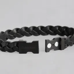 Calvin Klein Men Leather Bracelet image 5