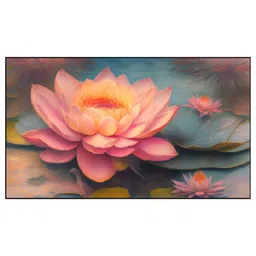 dekorstation Lotus Pink Canvas Art Print image 2