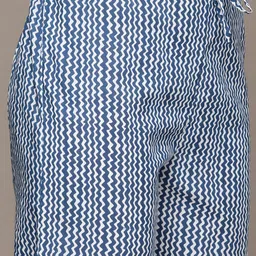 Readiprint Fashions Ethnic Motifs Printed Beads & Stones Pure Cotton Kurta Set image 5