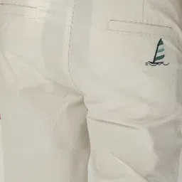 One Friday Boys Solid Mid-Rise Regular Fit Chinos Trousers image 4