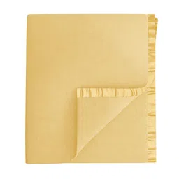 STELLAR HOME Poise Yellow AC Room 210 GSM Double Bed Blanket image 3