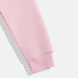 Monte Carlo Girls Contrast Sleeves Printed Hooded Sweatshirt image 5