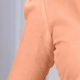 Sun Fashion And Lifestyle Mandarin Collar Straight Kurta With Trousers And Dupatta image 4