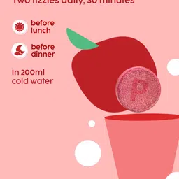 PLIX THE PLANT FIX Set Of 8 Apple Cider Vinegar Effervescent- 15 Tablets Each- Watermelon image 3