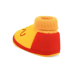 Smartots Infant Kid Pack Of 2 Colourblocked Pure Cotton Booties image 4