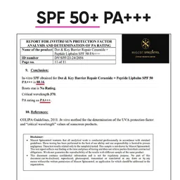 DOT & KEY Barrier Repair Ceramide & Peptide SPF50 Lip Balm with Avocado 10g - Warm Nude image 5