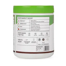 OZiva Set Of 3 Plant Based Biotin Powder For Hair Growth With Amla - 125g Each image 5