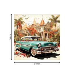 olive tree Fiat Canvas Pine Wood 24x24 Art Print image 4