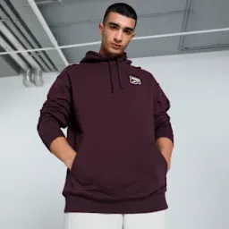 DOWNTOWN Graphic Men's Relaxed Fit Hoodie-image-49