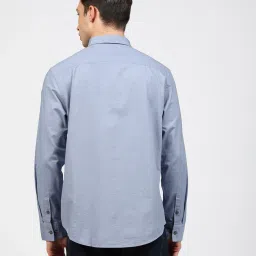 calvin klein jeans Men Regular Fit Shirt with Spread Collar image 3